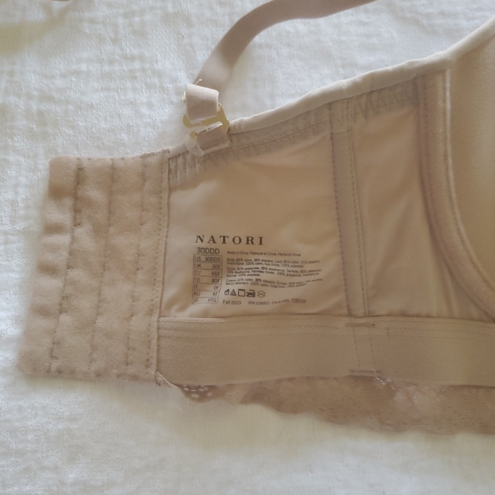 NWOT NATORI BLISS PERFECTION STRAPLESS UNDERWIRE BRA  ,STYLE 729154 - Picture 7 of 12